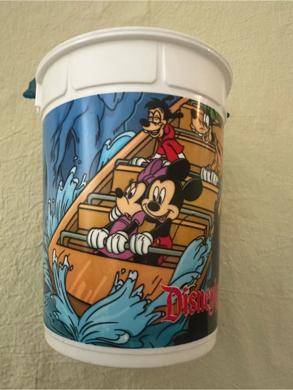 Vintage .Disney Popcorn Bucket 90's Goofy Movie Pirates of the Caribbean